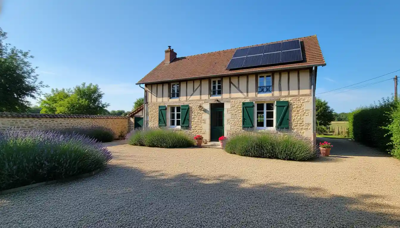 Installation de Panneaux Solaires à Blasimon, Le Bourg